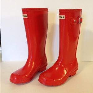 Hunter rain boots